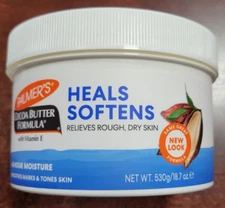 Palmer's Cocoa Butter Formula w/ Vitamin E 18.7 oz Cream Jar Heals Softens 24 hr