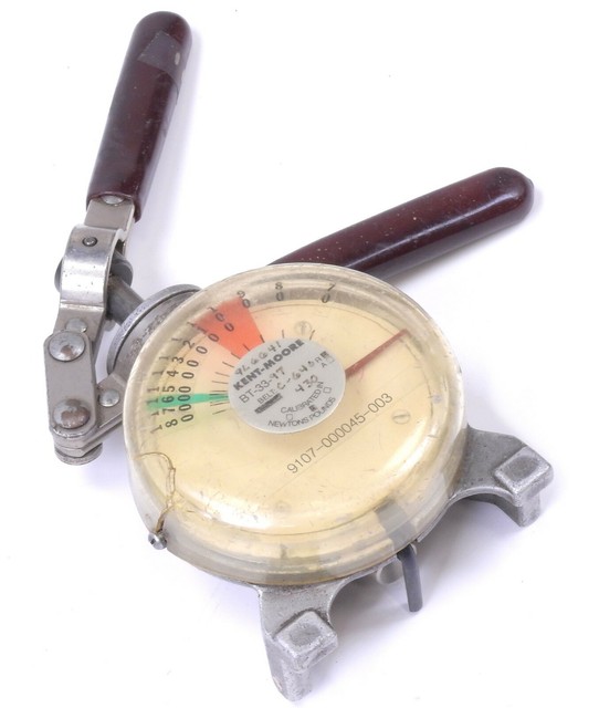 Kent Moore Bt3397 Vbelt Tension Gage Gauge Burroughs T&e V052 Pounds