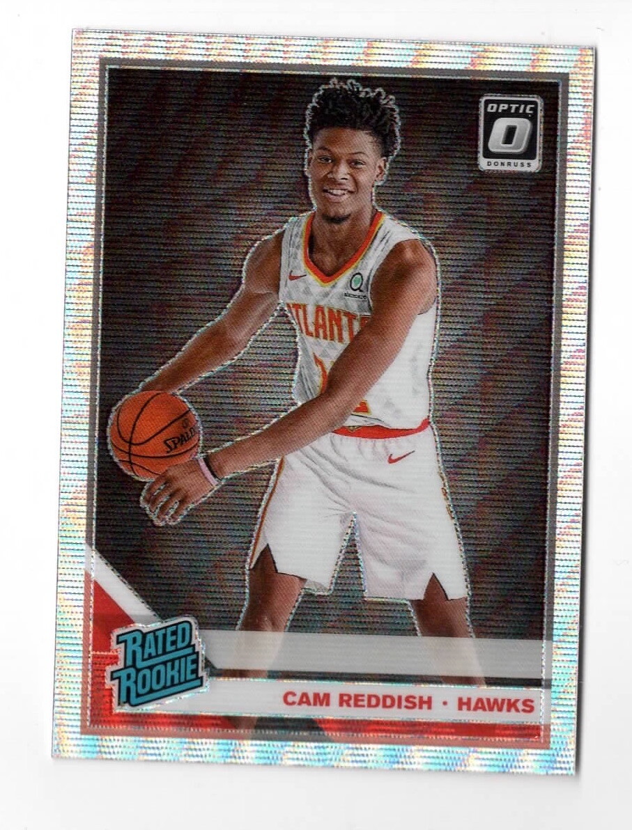 2019 Donruss Optic #170 Cam Reddish Silver Wave Holo RC Mint