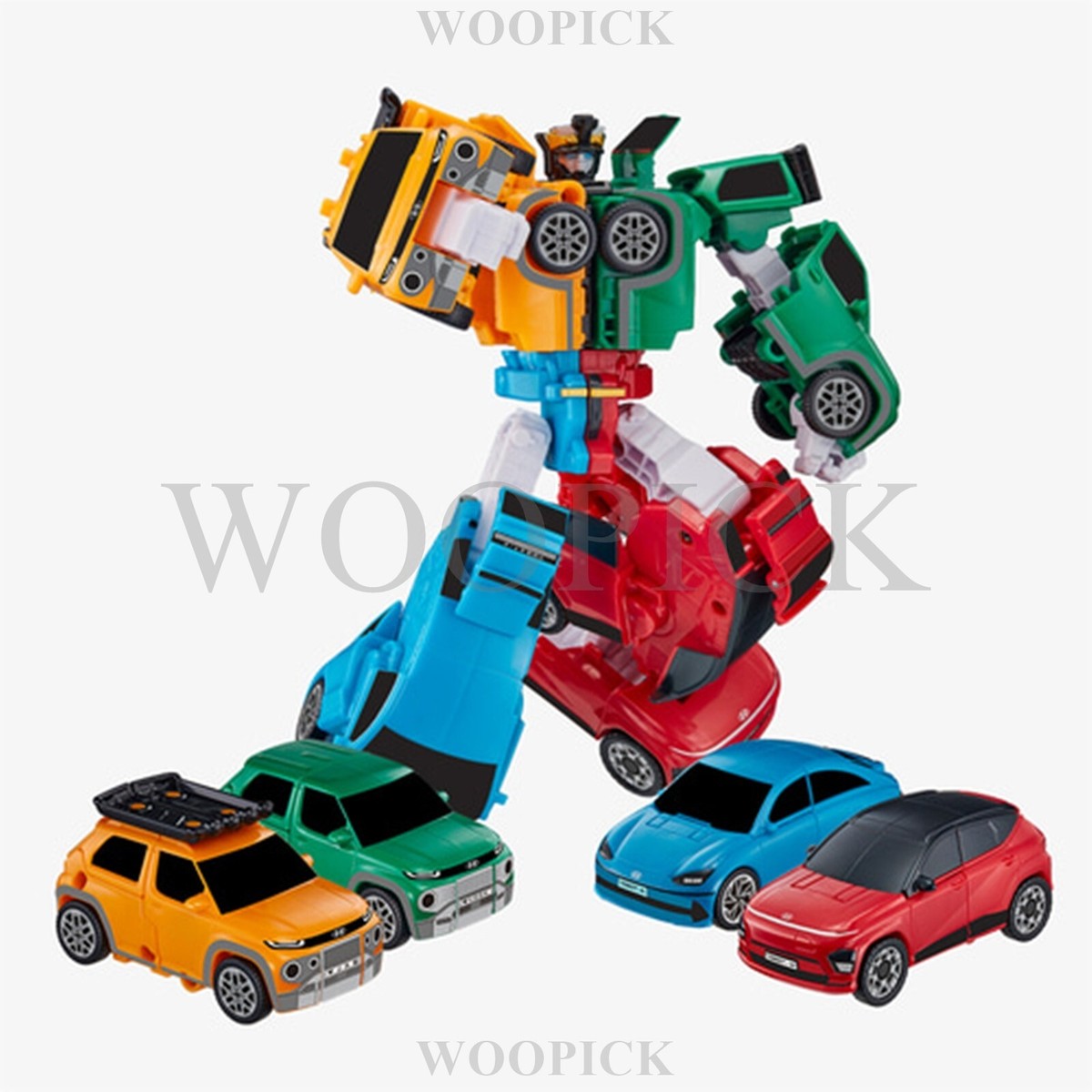 【コラボ】b0nb0ner0 × Tarptotarp ボンプラミニ TOBOT 2025 Mini TETRAN Small Size 4-Mini Car Transformer
