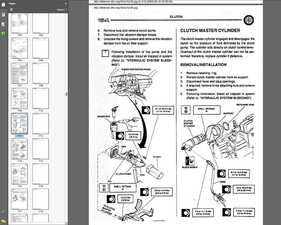 Alfa Romeo 164  manuale officina - repair manual su cd - Immagine 4 di 4