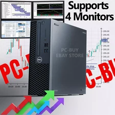 Stock Trading PC Intel 8th Gen Nvidia Quadro 32GB RAM 1TB SSD Win11 PRO WIFI