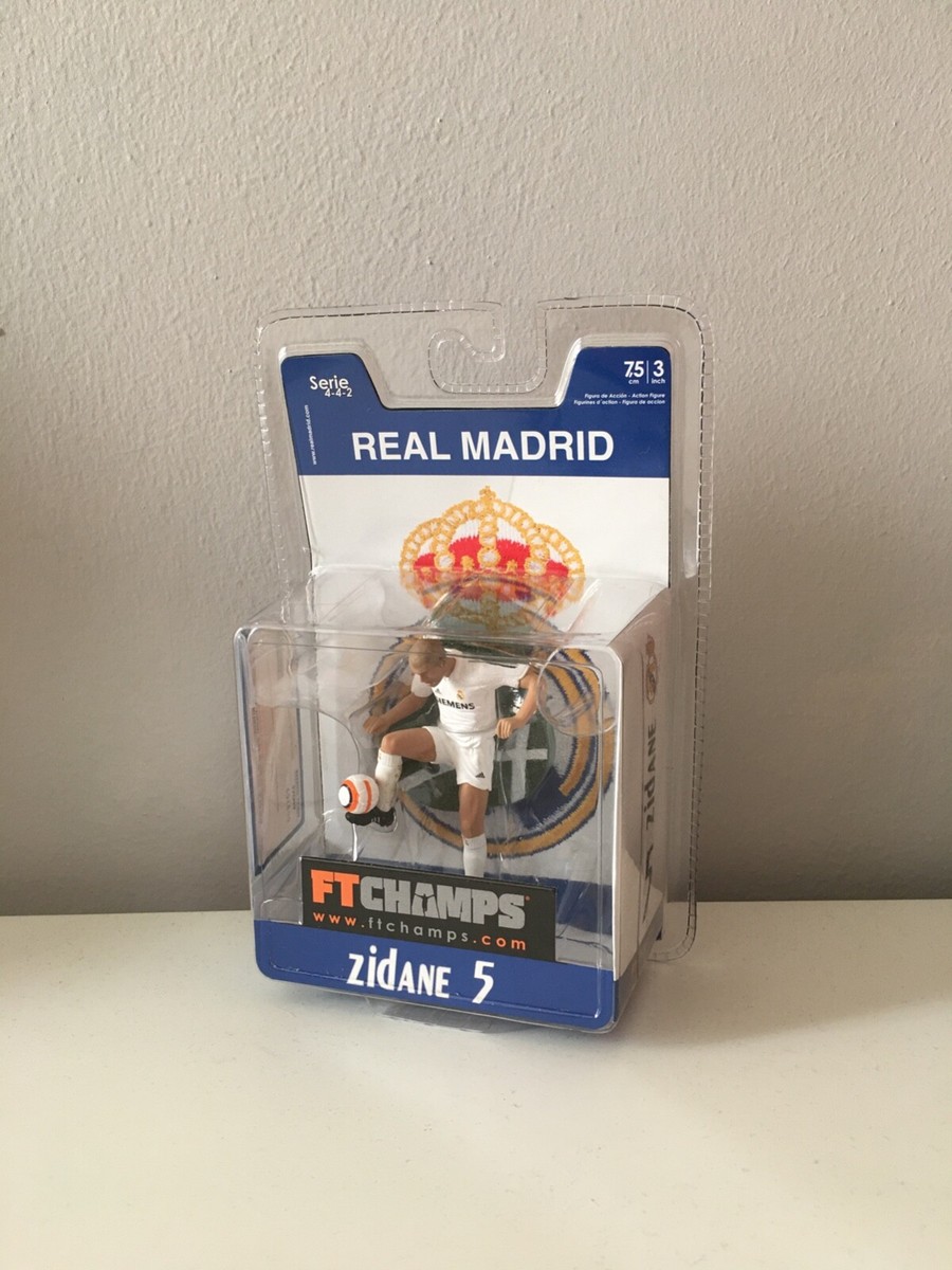FTChamps Real Madrid Zinedine Zidane Action Figure 3 Inch