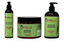 MIELLE ROSE MARY 3PCS SET (SHAMPOO, CREME, MASQUE) WITH FREE SHIPPNIG!