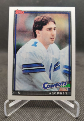 1991 Topps #370 Ken Willis Dallas Cowboys Football Card | eBay