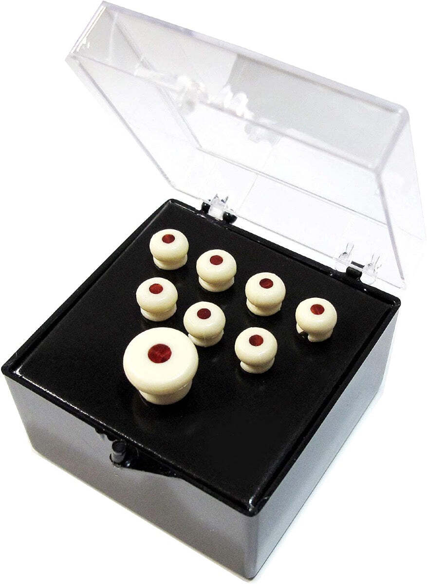 Набор бриджей и концевых штифтов Martin Guitar 18APP60 белого цвета с черепаховой инкрустацией 2390₽