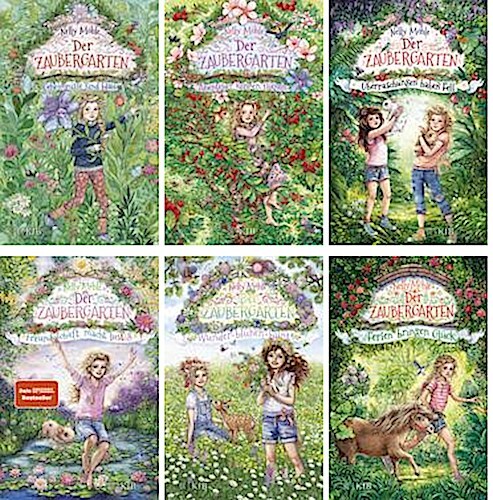 Thumbnail - Der Zaubergarten Band 1-6 Plus 1 Exklusives Postkartenset