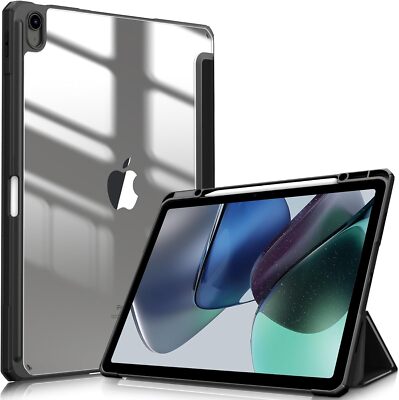 Hybrid Slim Case for iPad Air 13-inch M3/M2 (2025/2024) Clear Back Shell Cover