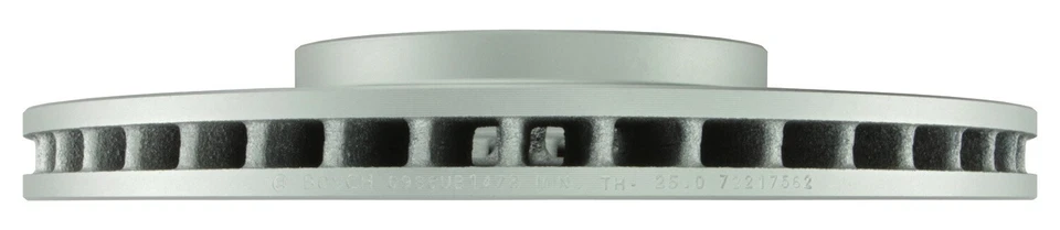 Rotor de freno de disco delantero para Lexus RX450h Bosch QuietCast 2010-2015 2011 2012 2013 Foto 4 de 4