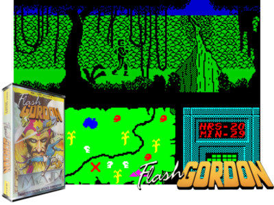 Sinclair ZX Spectrum 48K Game - FLASH GORDON - Mastertronic - Tested & Working