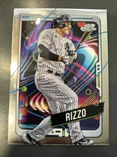2024 Topps Cosmic Chrome Baseball Anthony Rizzo #118 New York Yankees