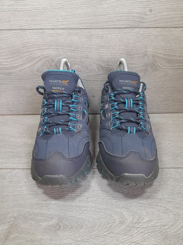Regatta Women's Walking Boots Lady Holcombe Hiking Trail Shoes Blue UK Size 3 - Picture 5 of 15