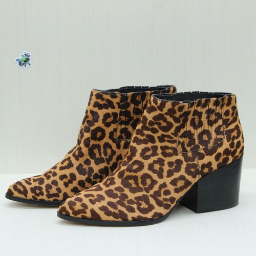 1 state leopard booties