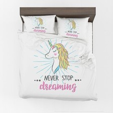 Unicorn Comforter or Duvet Cover girls bedding unicorns bedding unicorns bedroom