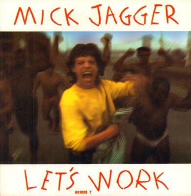 Mick Jagger(7'' Vinyl P/S)Let's Work-Ex/Ex