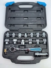 Channel Lock Ultra Access Pass-Thru Socket and Ratchet Set 16PC (GO1057906)