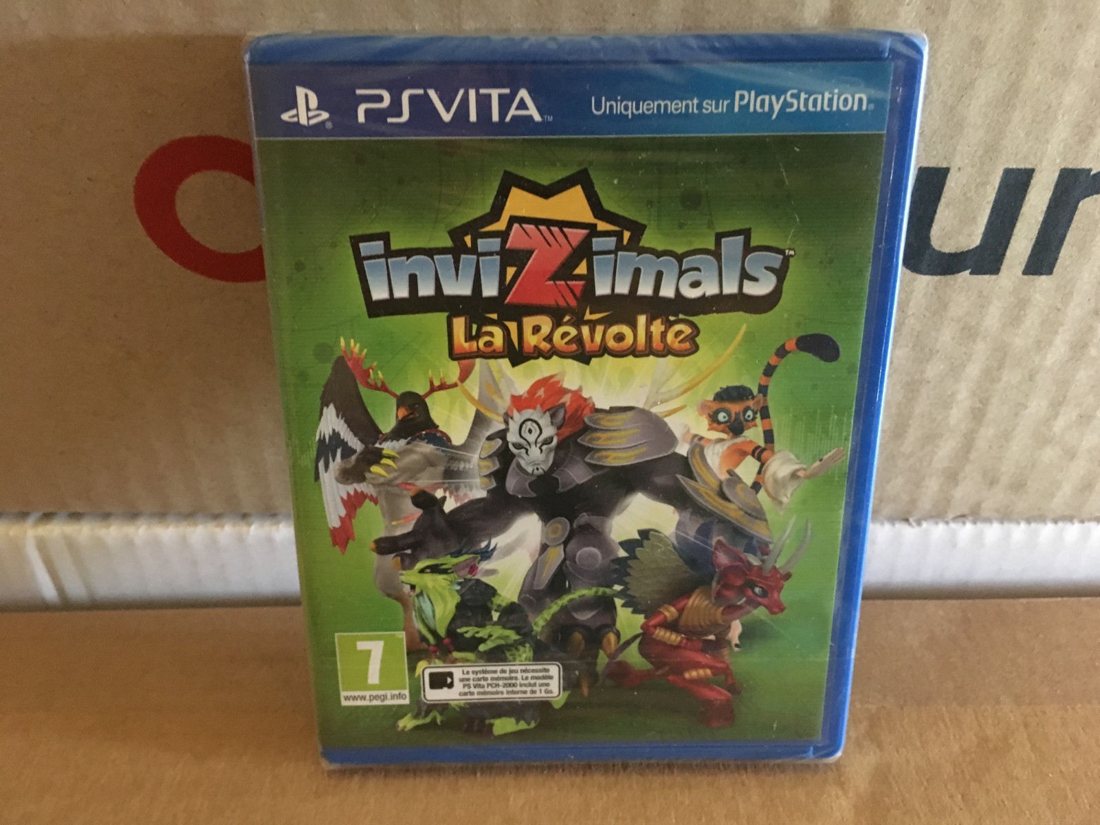 jeu ps vita Invizimals la révolte