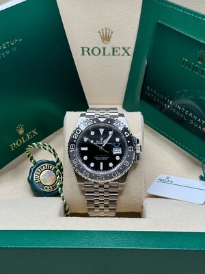 Rolex GMT-Master II NEW 2024 Bruce Wayne Black Gray Ceramic Bezel