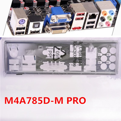 Original For Asus M4A785D-M PRO Shield IO I/O Rear Baffle Backplate Motherboard