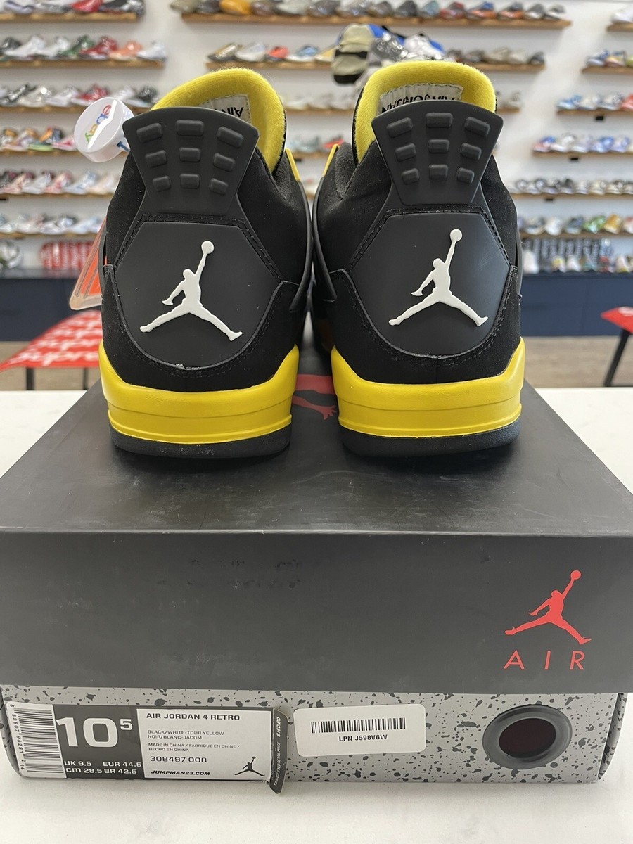 Size 10.5 - Jordan 4 Retro Thunder (2012) 888507962812| eBay