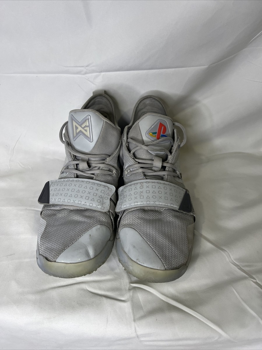 Nike PG PlayStation Shoe Wolf Grey Paul George Size