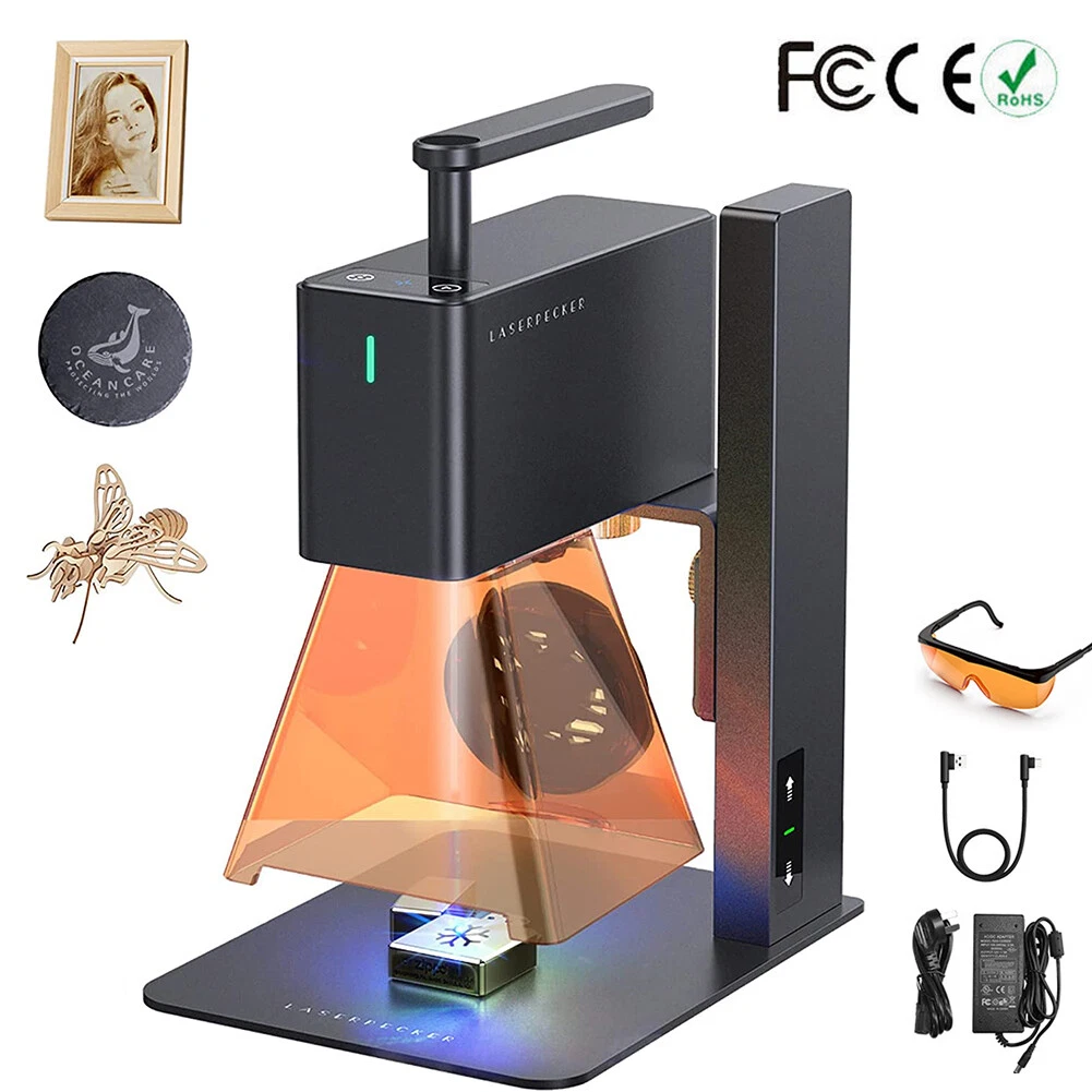 LaserPecker L2 60W Laser Engraver Cutter MINI DIY Engraving Machine  36000mm/min