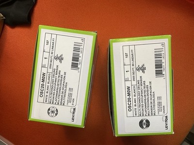 Pack Of 2 -Leviton OSC20-M0W Ceiling Mount Occupancy Sensors