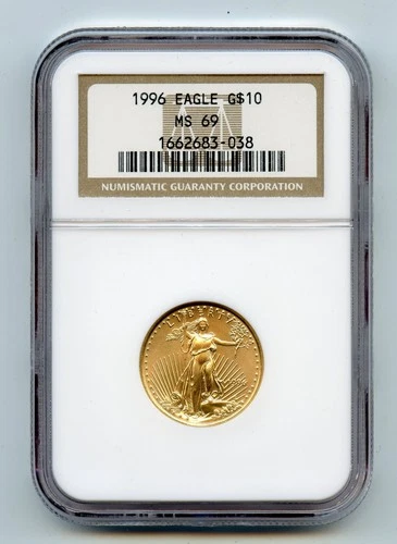 1996 American Gold Eagle 1/4 oz — photo from the most recent tracked eBay sale