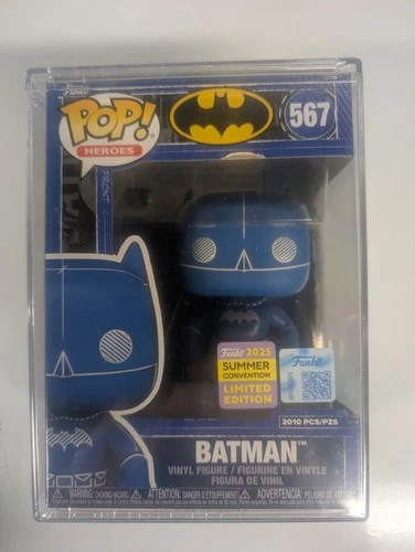 Funko POP! 2025 SDCC Batman Blue Print 2010 LE SHARED Exclusive