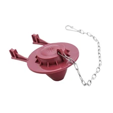 1 Pack 2-inch Universal Toilet Tank Flapper, Long Lasting All Rubber Seal Fla...