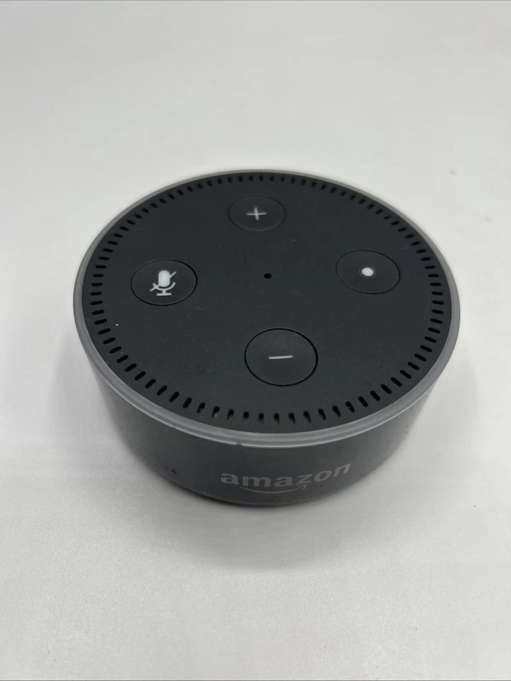 Lot Of 2 Amazon Echo Dot 2nd Generation Smart Speaker RS03QR  - NO CORD - Image 4 of 4