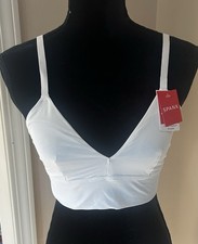 SPANX Bra-llelujah Comfort Bralette White Size M/M Wireless Stretch Size M