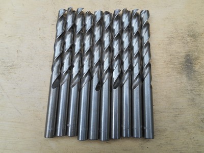 10MM DRILL BIT , TITEX PLUS , VA / HSS , W. GERMANY , LOT OF 10