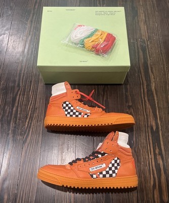 Virgil Abloh Off White 3.0 Temperature 2018 Sneakers Men s Size 11.5 45 Orange