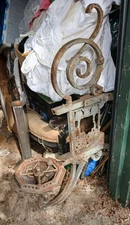 Antique Exterior Large Cast  Iron Massive / Heavy / Sconce  /  Local Pick-up onl