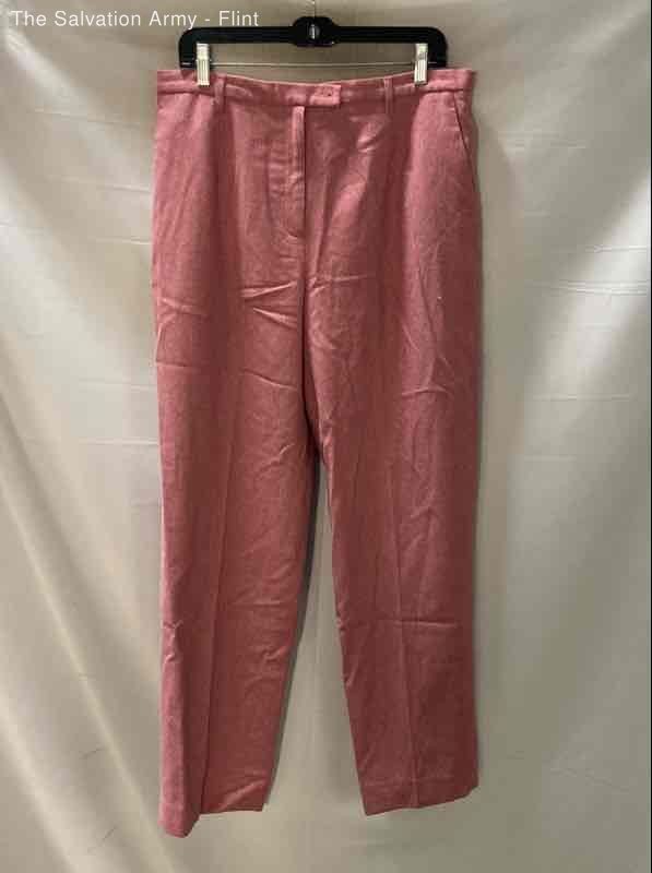 Pendleton Womens Pink Wool Flat Front Straight Le… - image 1