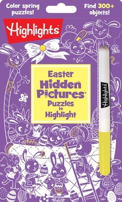 Easter Hidden Pictures Puzzles to Highlight: Coloring and Multicolor 