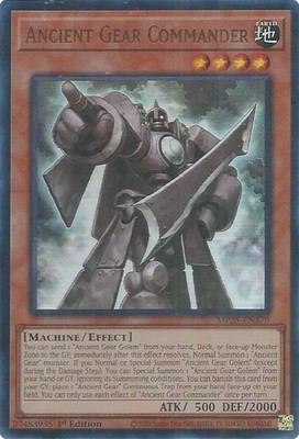 Ancient Gear Commander - MP25-EN179 - Ultra - NM