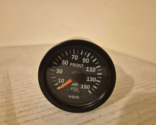 Vdo Mechanical Air Pressure Front Illuminated Gauge Only 10-150 Psi
