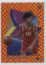2024-25 Topps Finest Common Orange X-Fractor /250 Zaccharie Risacher #4 1k8e