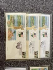 100th U.S. Open Pebble Beach Envelope 1 is numbered 2 are not numbered. 