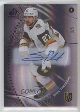 2025-26 Upper Deck SP Game Used Purple 3/5 Shea Theodore #199 Auto 0o5t