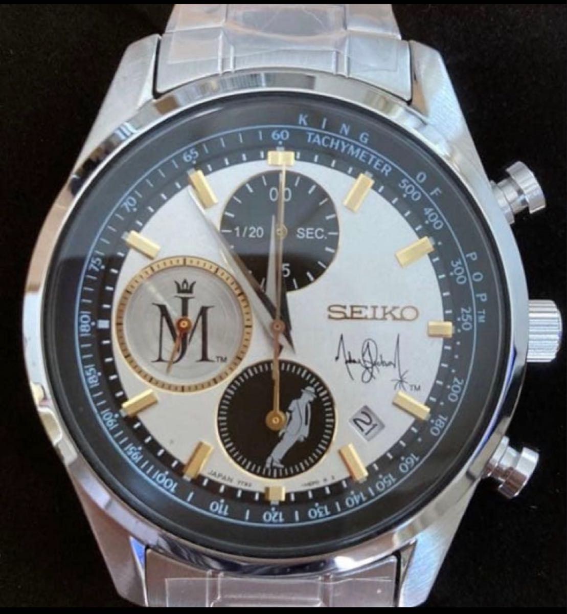 SEIKO Michael Jackson Watch Limited 5000 New Unopened Rare Japan Chronograph image 5