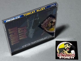 Tomcat Alley Sega Mega CD NTSC-J Spinecard + Reg.card
