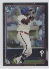 2015 Bowman Draft Chrome Asia Exclusive Black Refractor Cornelius Randolph c5r