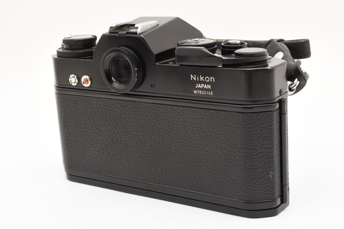 Exc+3]Nikon Nikomat EL Black w/Nikkor-S.C Auto 50mm f/1.4 Lens