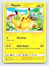 Pikachu Common SM - Crimson Invasion 30/111 LP