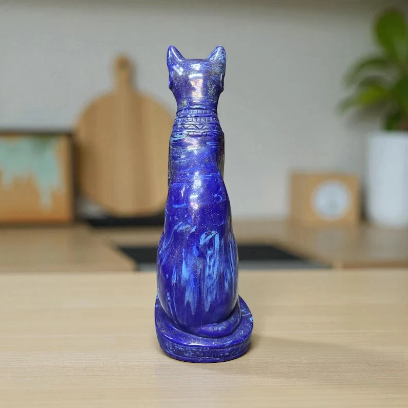 Rare Ancient Egyptian Antiquities Egyptian Goddess Bastet Egyptian Cat Figure BC - Image 2 of 4