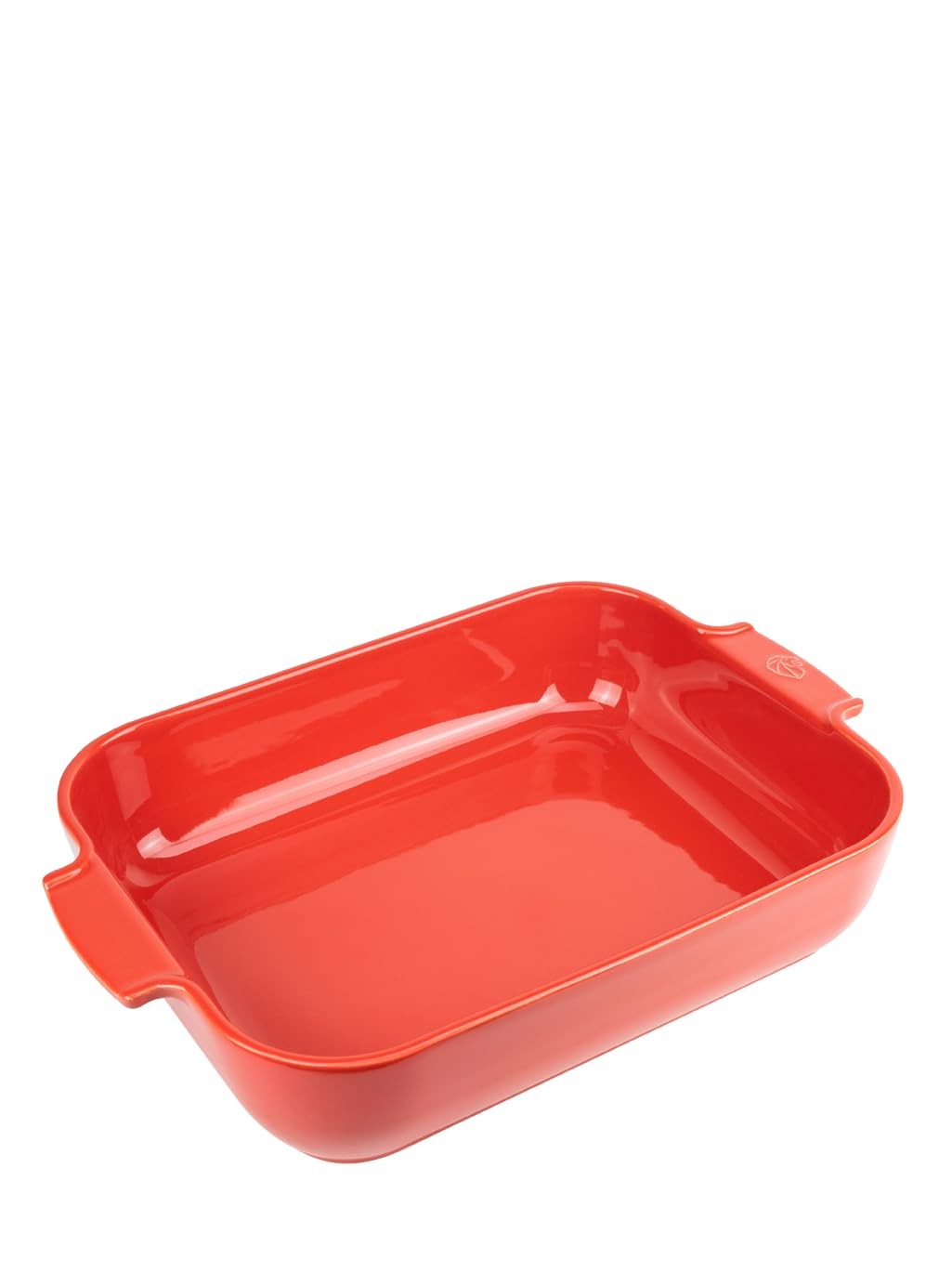 Plat four céramique 40cm grand format en argile naturelle émaillée