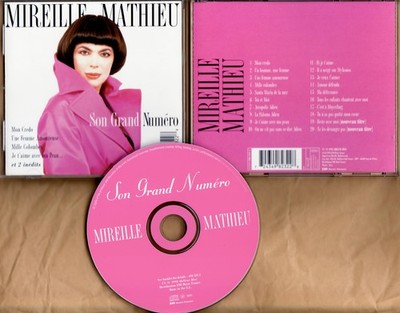 MIREILLE MATHIEU   SON GRAND NUMÉRO   CD von 1998 mit 20 französischen CHANSON